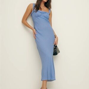 NWT Reformation Tancy Dress - Summertime Dot - Size 0